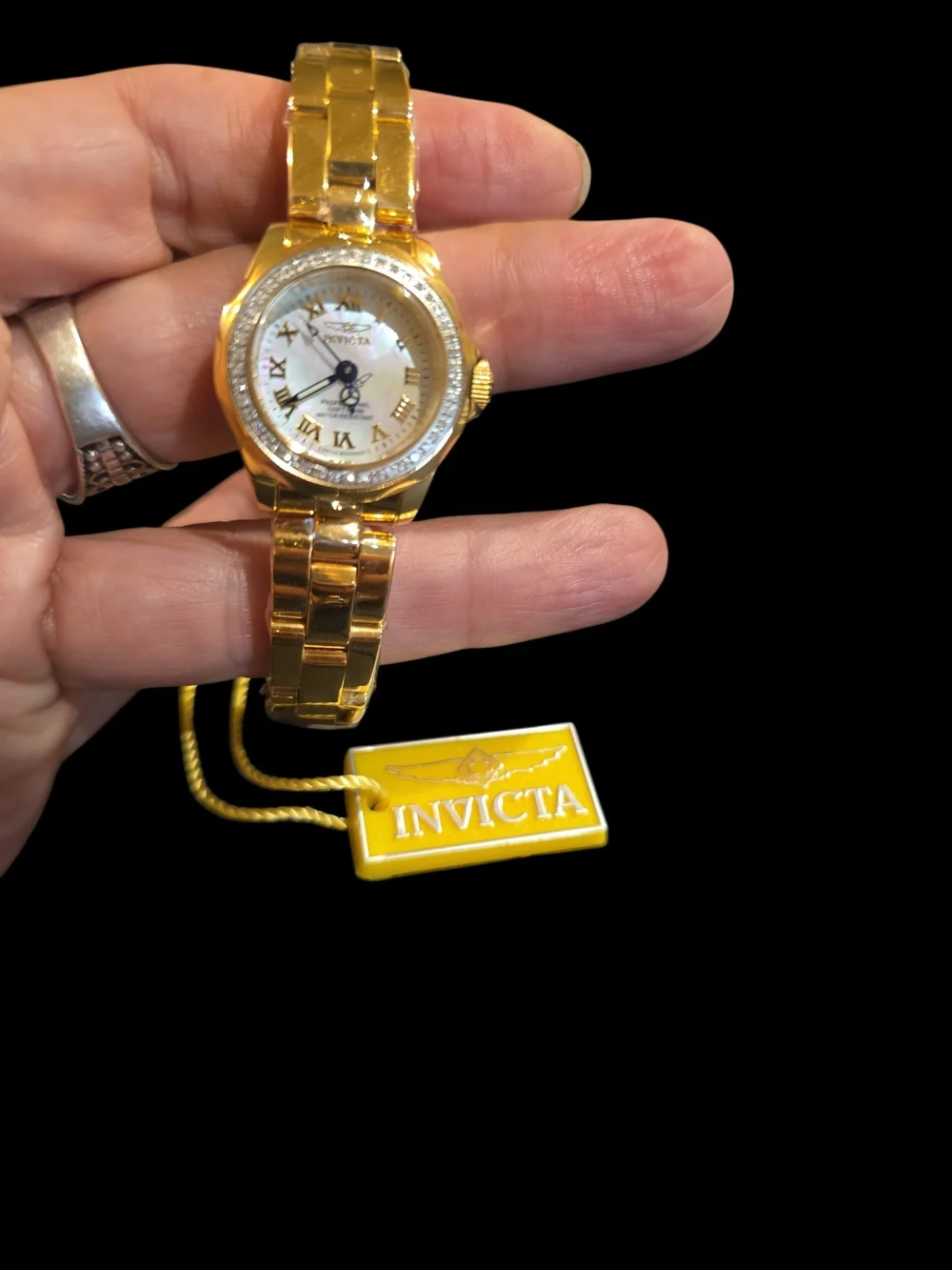 Invicta Women's Gold-Tone Stainless Steel Bracelet Watch - Gold
